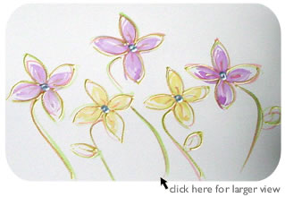 Painted Treasures Greeting Card