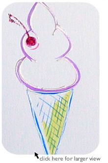 Vanilla Greeting Card