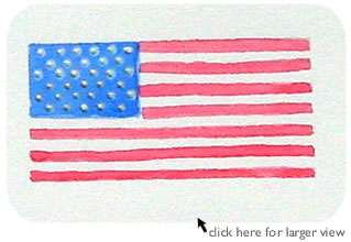 U.S.A. Greeting Card