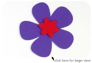 Hello Flower Greeting Card