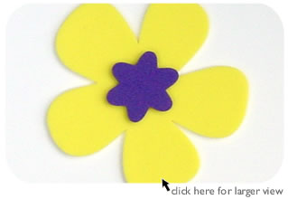 Thinking of You Flower Greeting Card