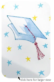 Graduation Hat Greeting Card