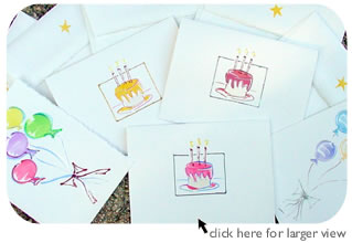 Birthday Assortment Set Greeting Cards